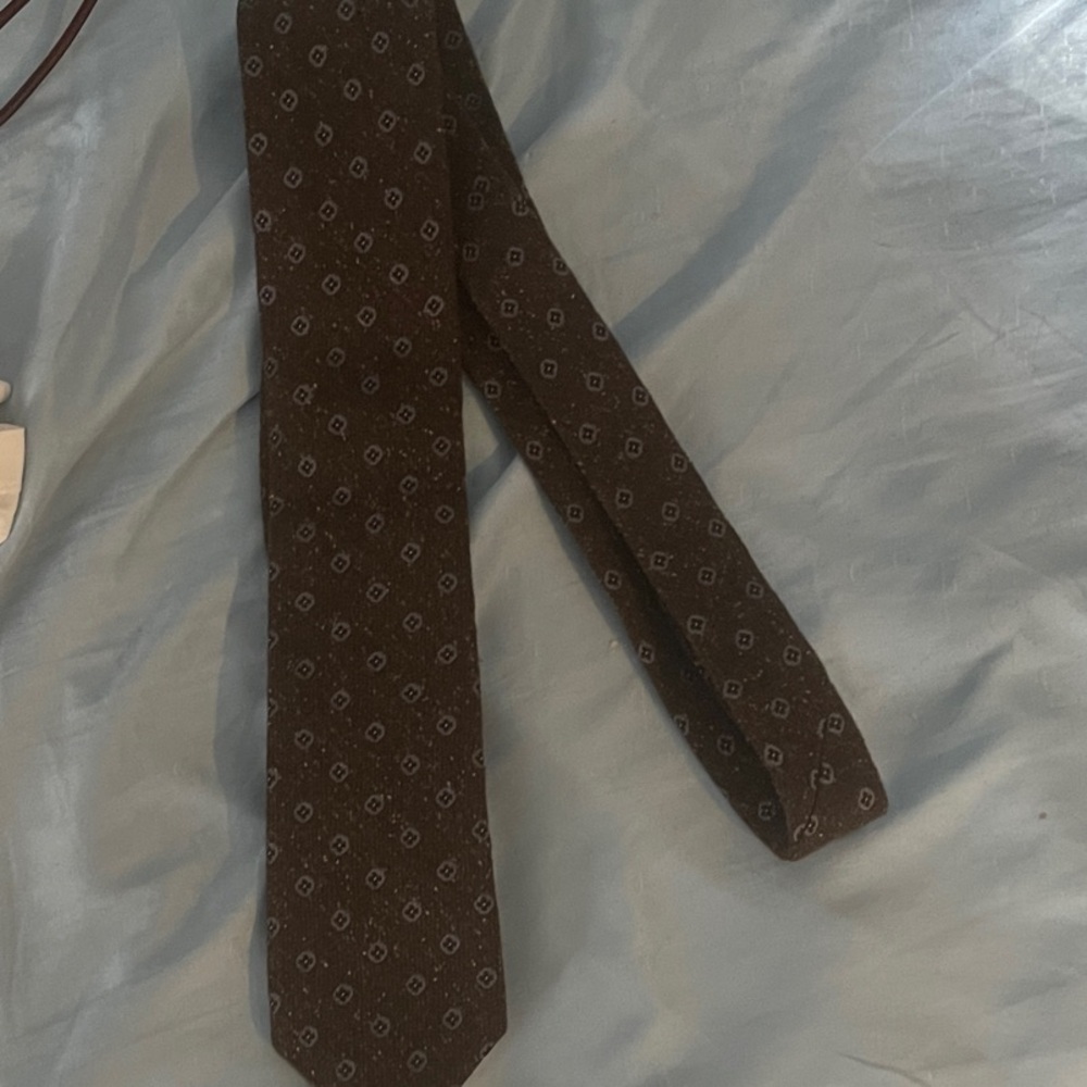 Robert Talbott “Best of Class” Brown Silk/Wool Tie